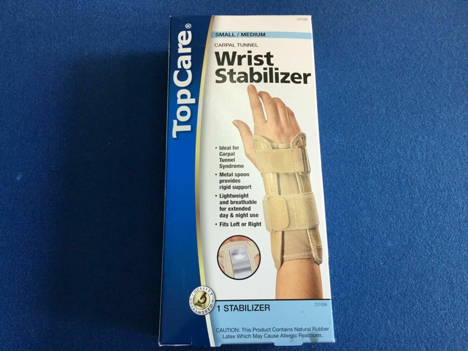 * Wrist Stabilizer, ideal for Carpal Tunnel Syndrome lightweight, left or right