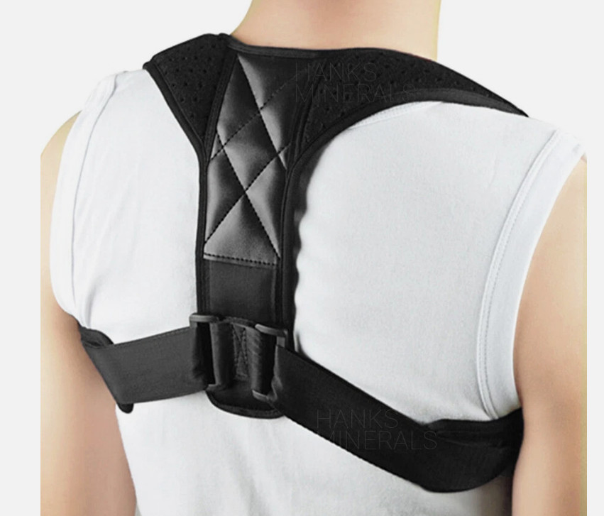 Adjustable Posture Corrector Low Back Support Shoulder Brace Belt For Men Women