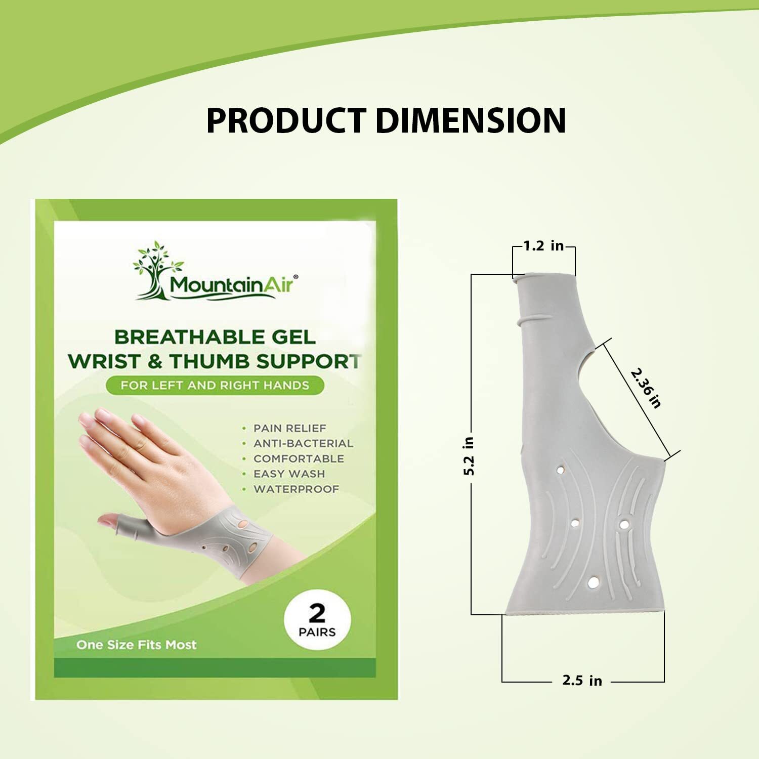Left Right Wrist Thumb Support Brace Splint Carpal Tunnel Sprain Arthritis Joint