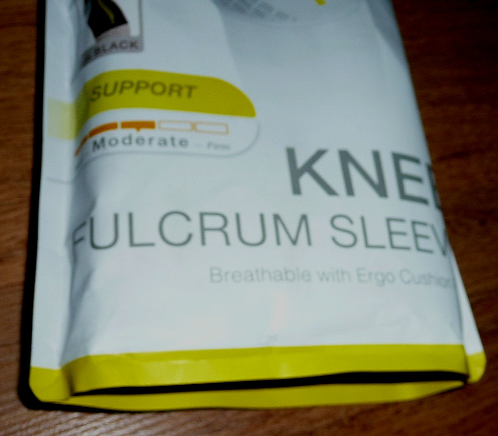 New BRACCO XL BLACK KS91 MODERATE KNEE FULCRUM SLEEVE 49-55cm ERGO CUSHION PAD