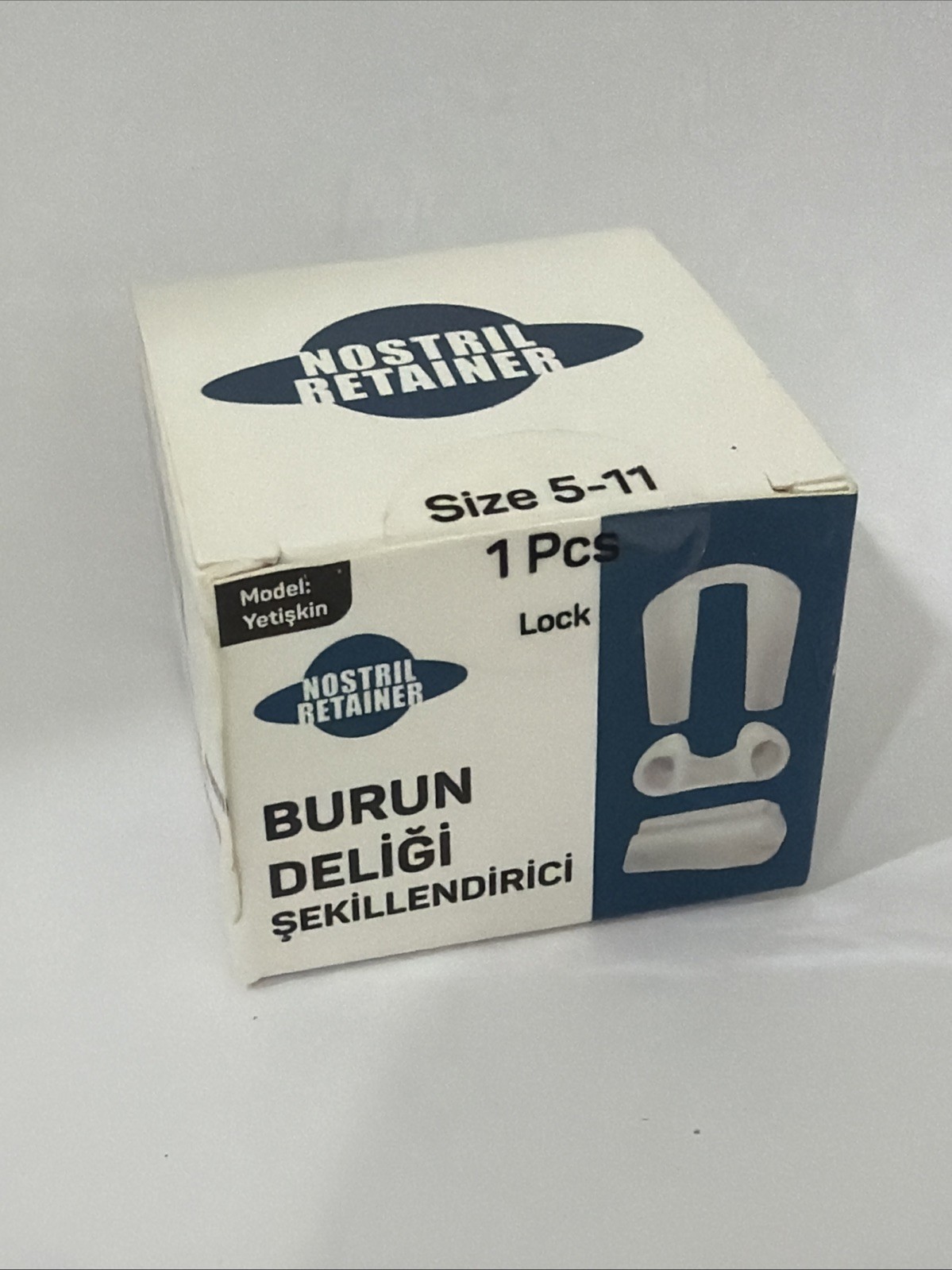 Silicone Nostril Retainer for Rhinoplasty Surgery 100% Silicone Size 5-11