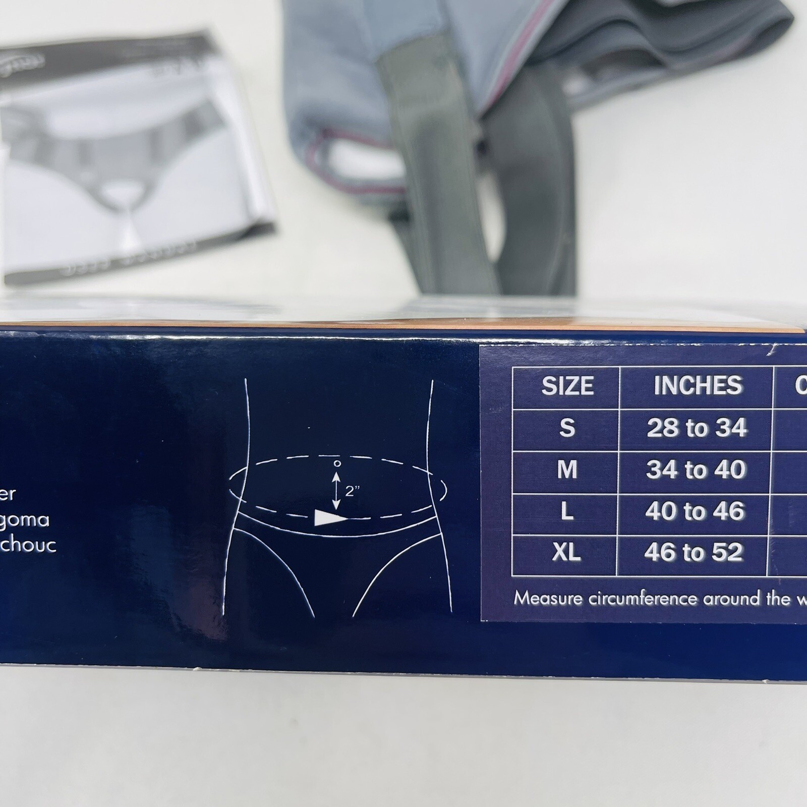 Tynor Hernia Belt Medium Unisex Grey Adjustable NEW