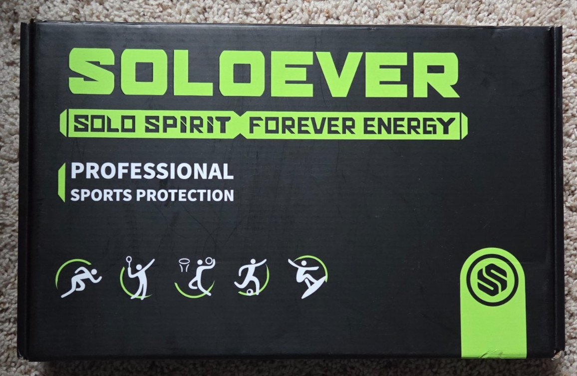 NEW! SMALL Soloever Copper-Infused Back Brace for Men Lower Back Pain Relief