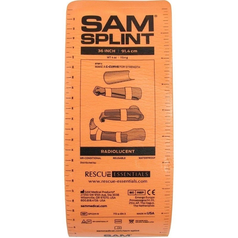 Moldable Splint Fractures Sprains Strains First Aid Emergency Body Support New