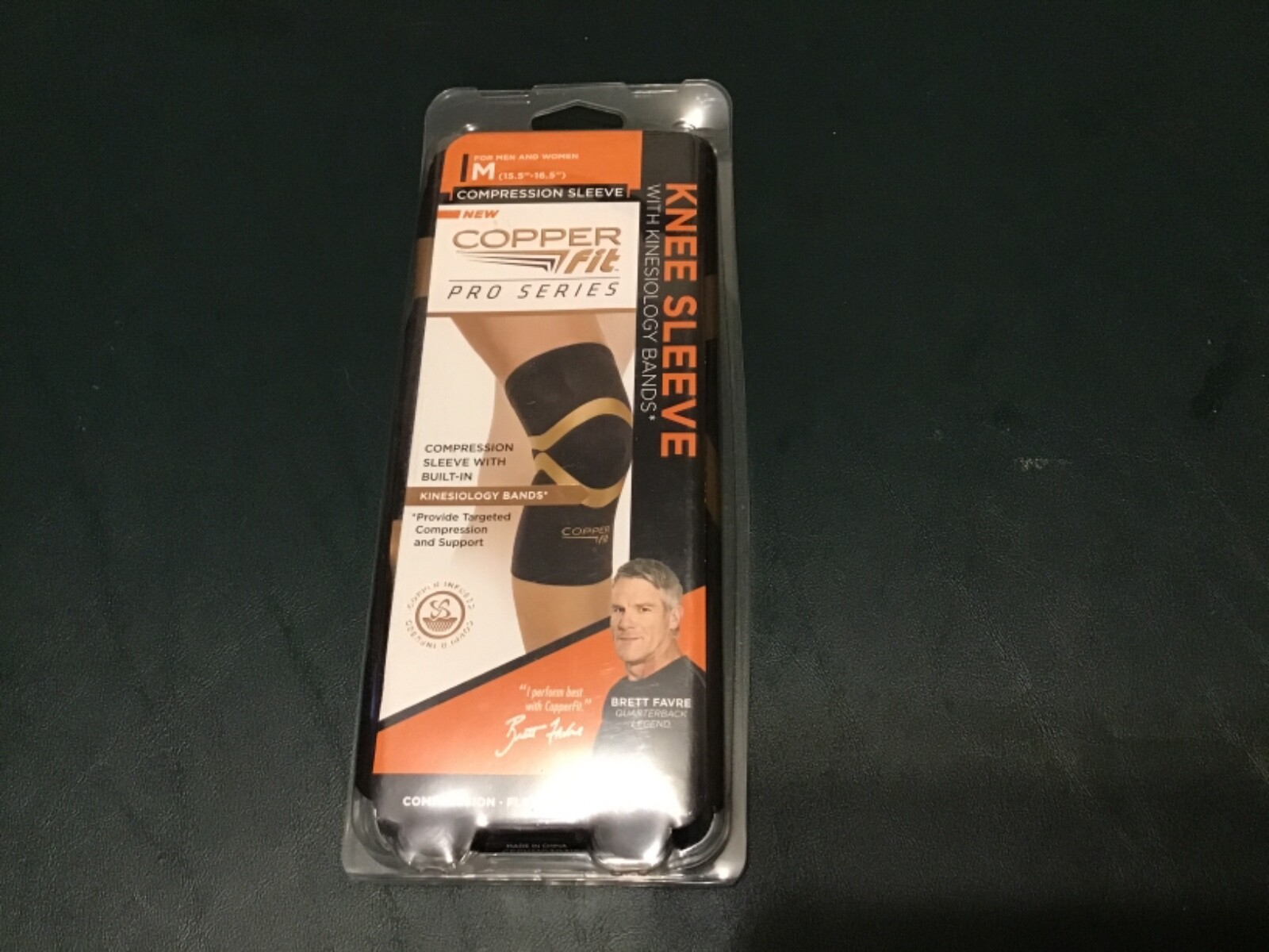 Copper fit pro series medium 15.5’ compression sleeve with built in new