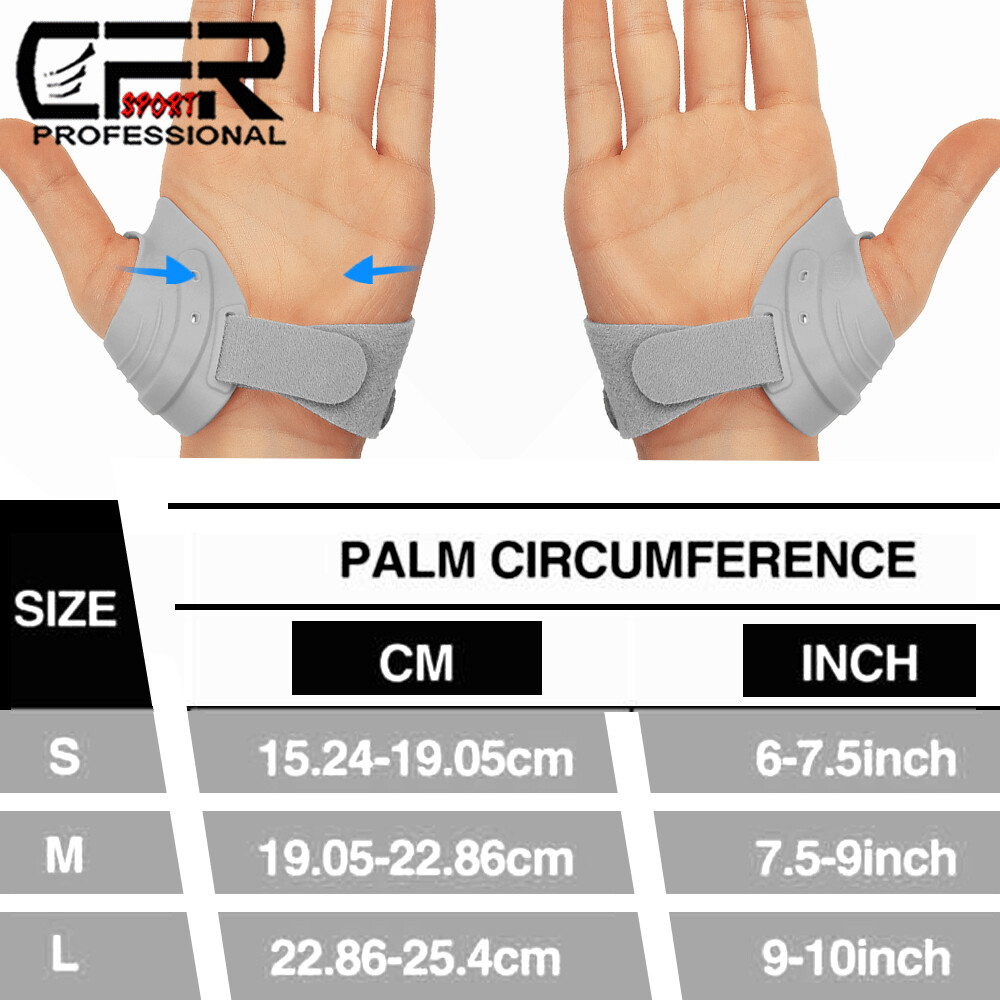 Thumb Support Wrist Brace CMC Joint Pain Relief Thumb Spica Splint Arthritis CFR