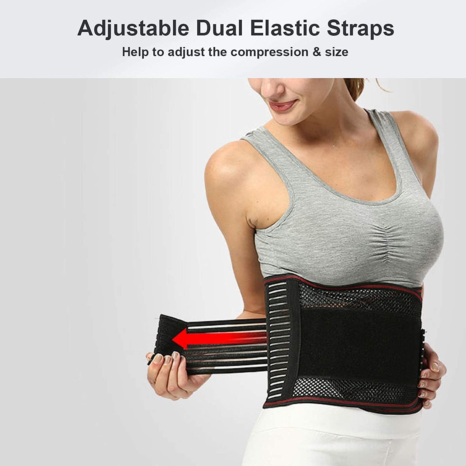 Abdominal Binder Umbilical Hernia Belt Waist Lower Back Brace Bandage Support US