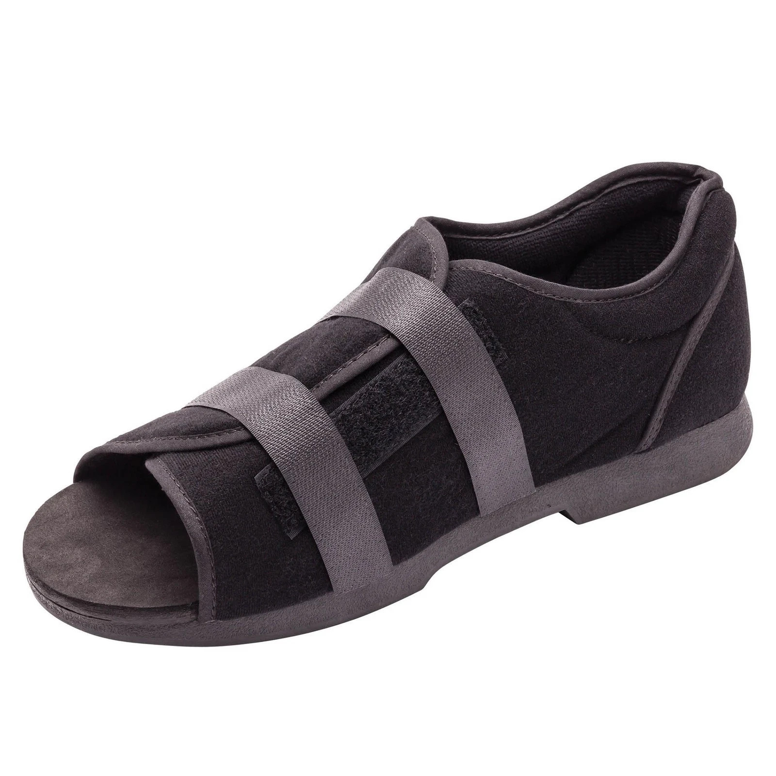 Ossur Black Soft Top Post-Op Shoe Large Hook and Loop 18017