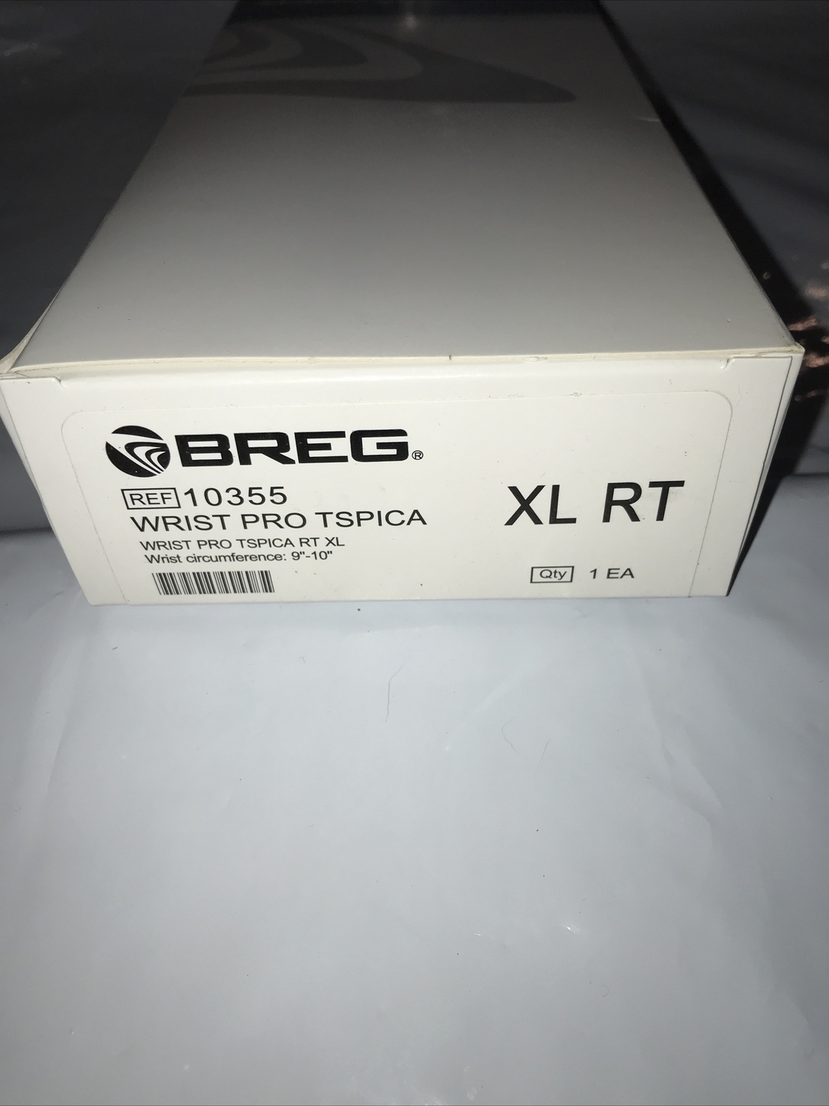 Breg Wrist Pro Brace With Thumb Spica X-Large-Right . New In Box ! Wrist Brace.