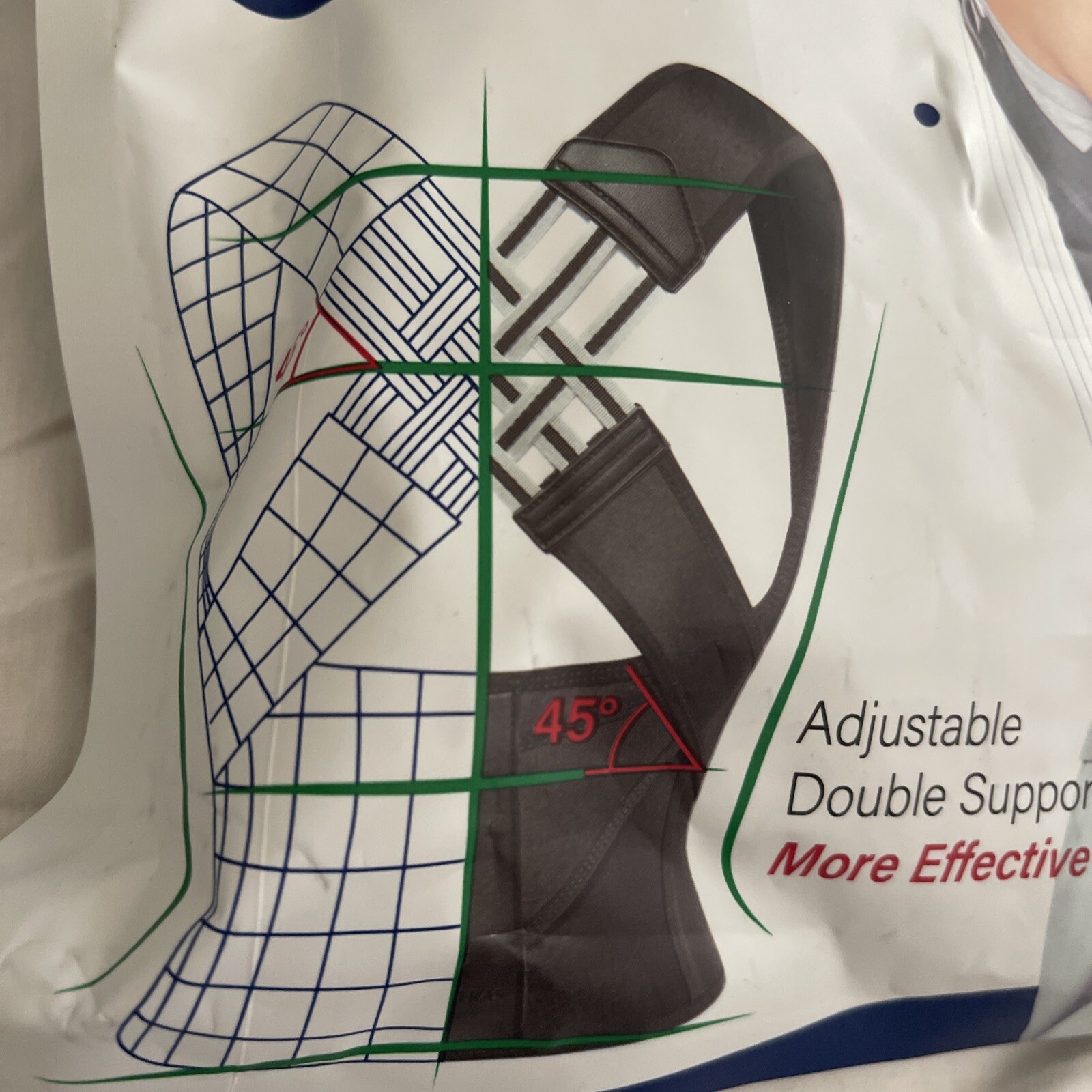 Caretras Posture Corrector For Women & Men Back & Shoulder Brace Size (M)