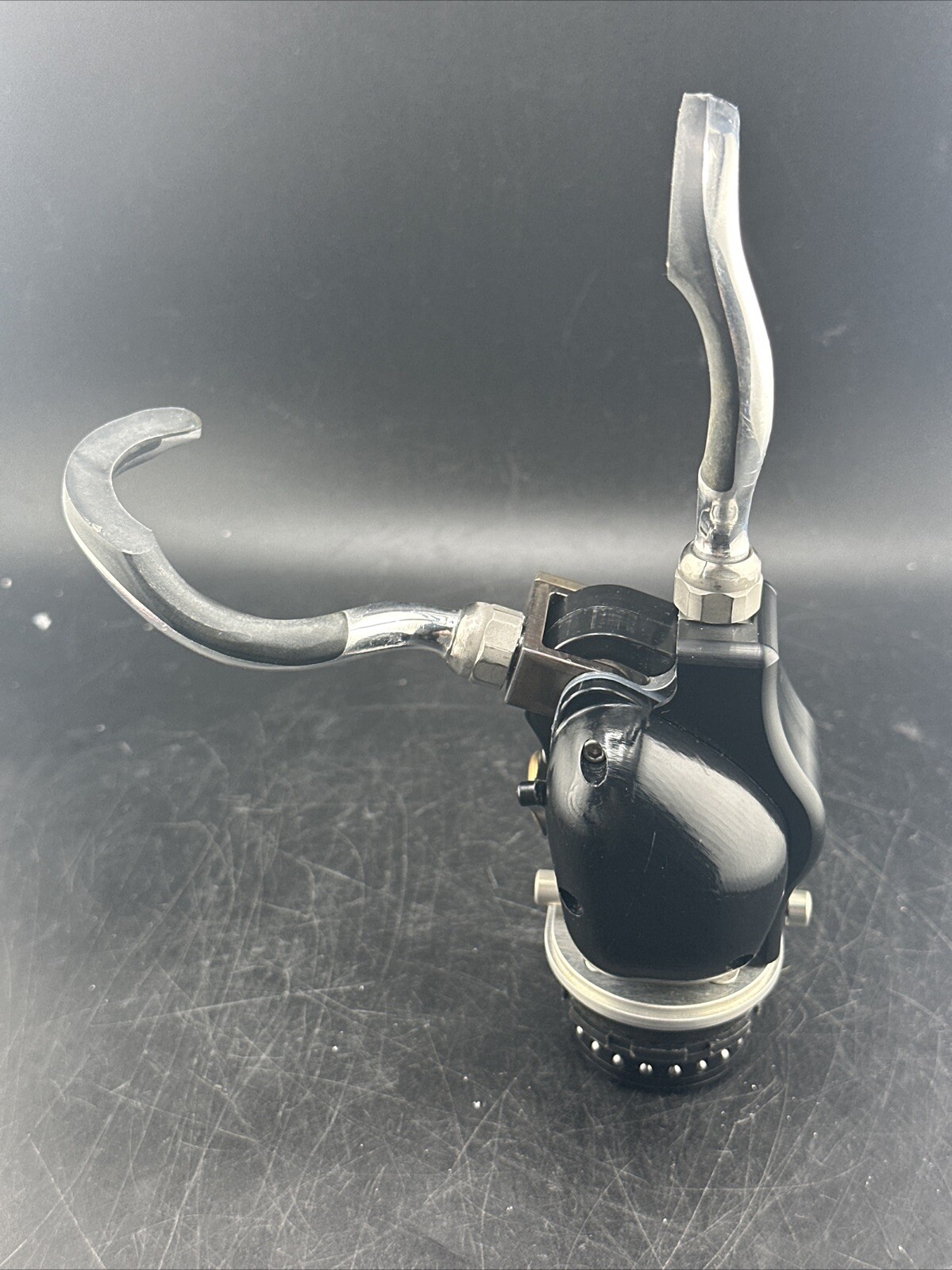 Right fillauer motion control myoelectric prosthetic hook hand. Prosthetic Hand