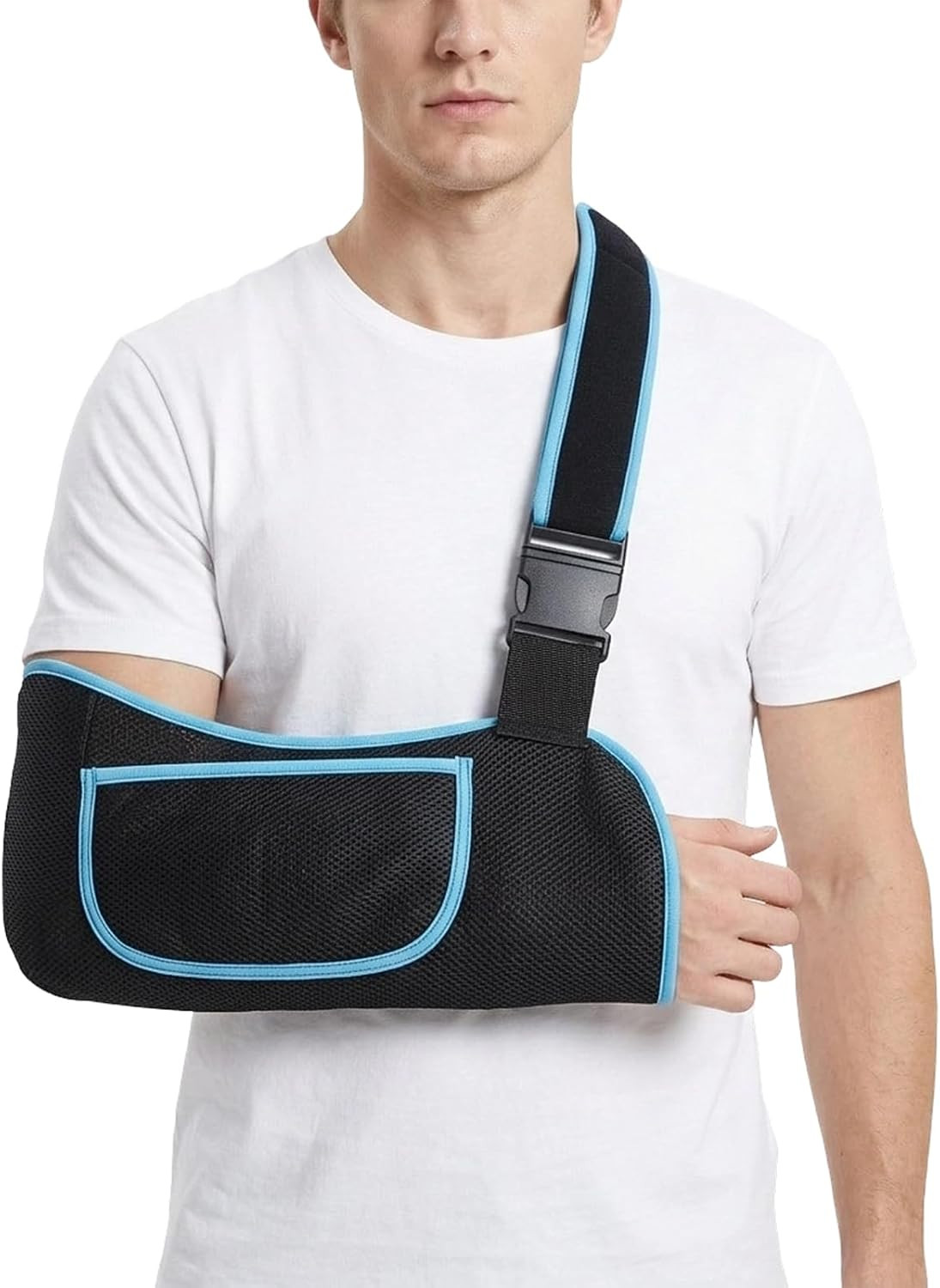 Arm Sling Shoulder Immobilizer, Adjustable Rotator Cuff Support Brace, Should…