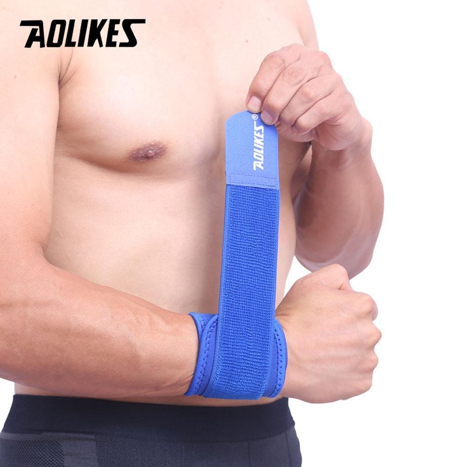 Aolikes 1pcs Adjustable Wrist Support Brace Brand Wristband Men and Women Gym Wr