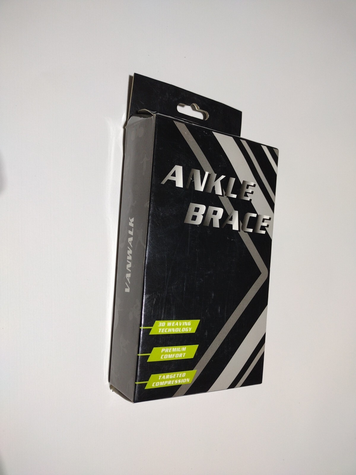 Vanwalk Ankle Brace Black And Green Size M