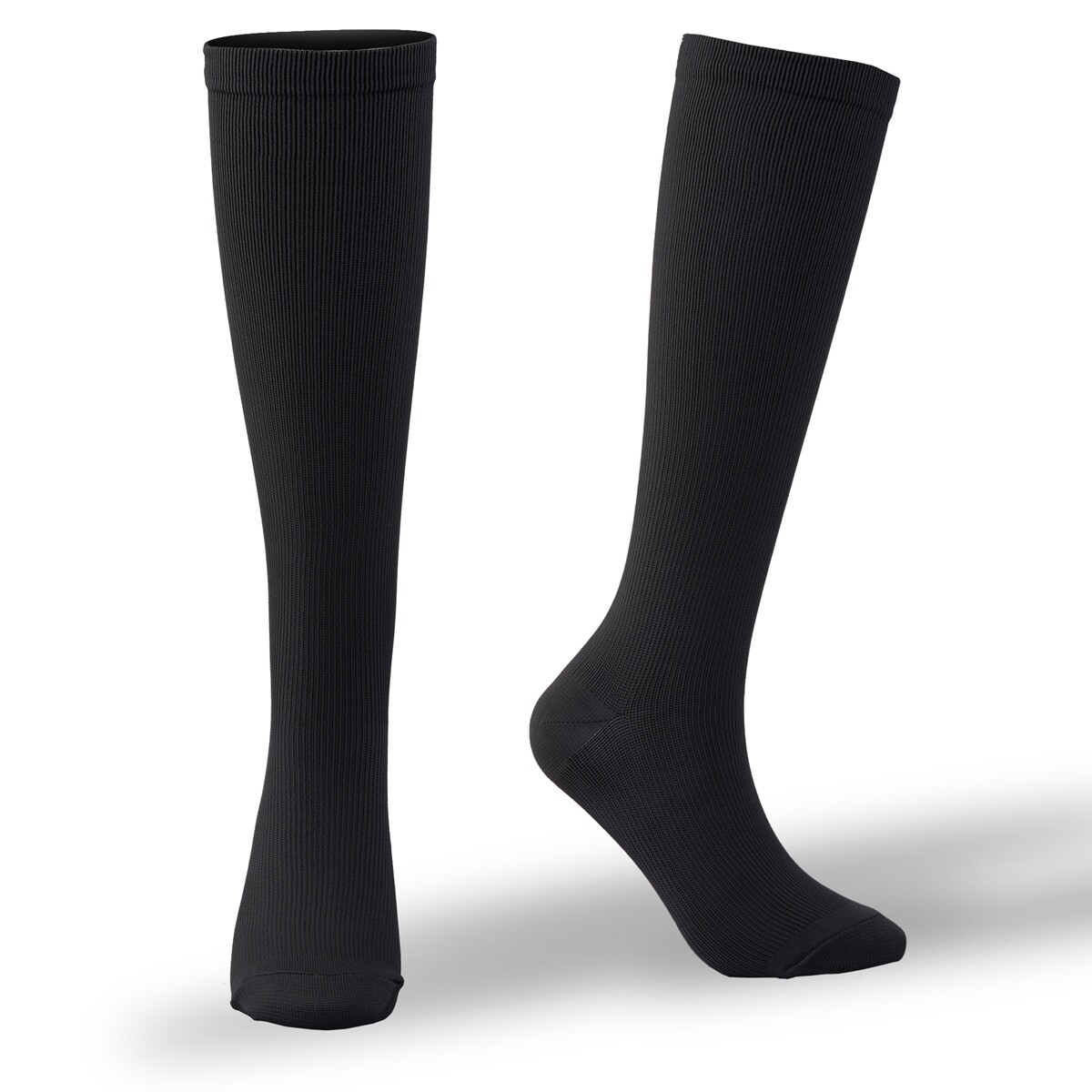 Premium Wide Calf Compression Socks Relieve Swelling, Sore Aching Muscles, Edema