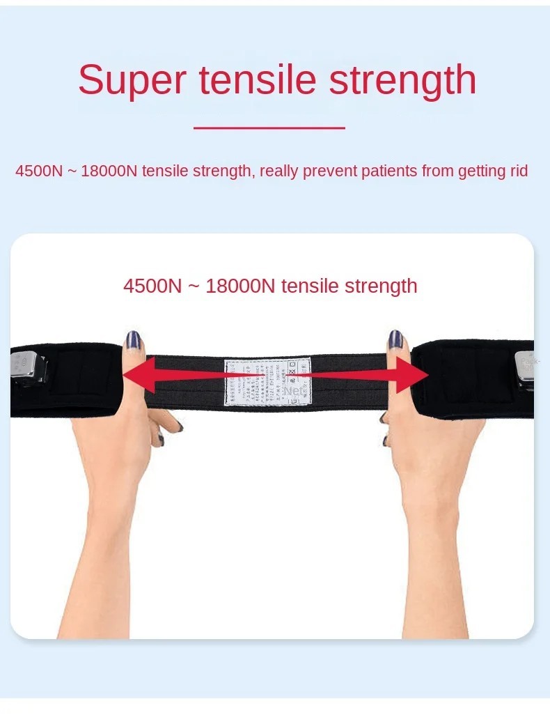 Standing Hands Restraint Strap Fast Plug Style For Rehabilitation Healthcare
