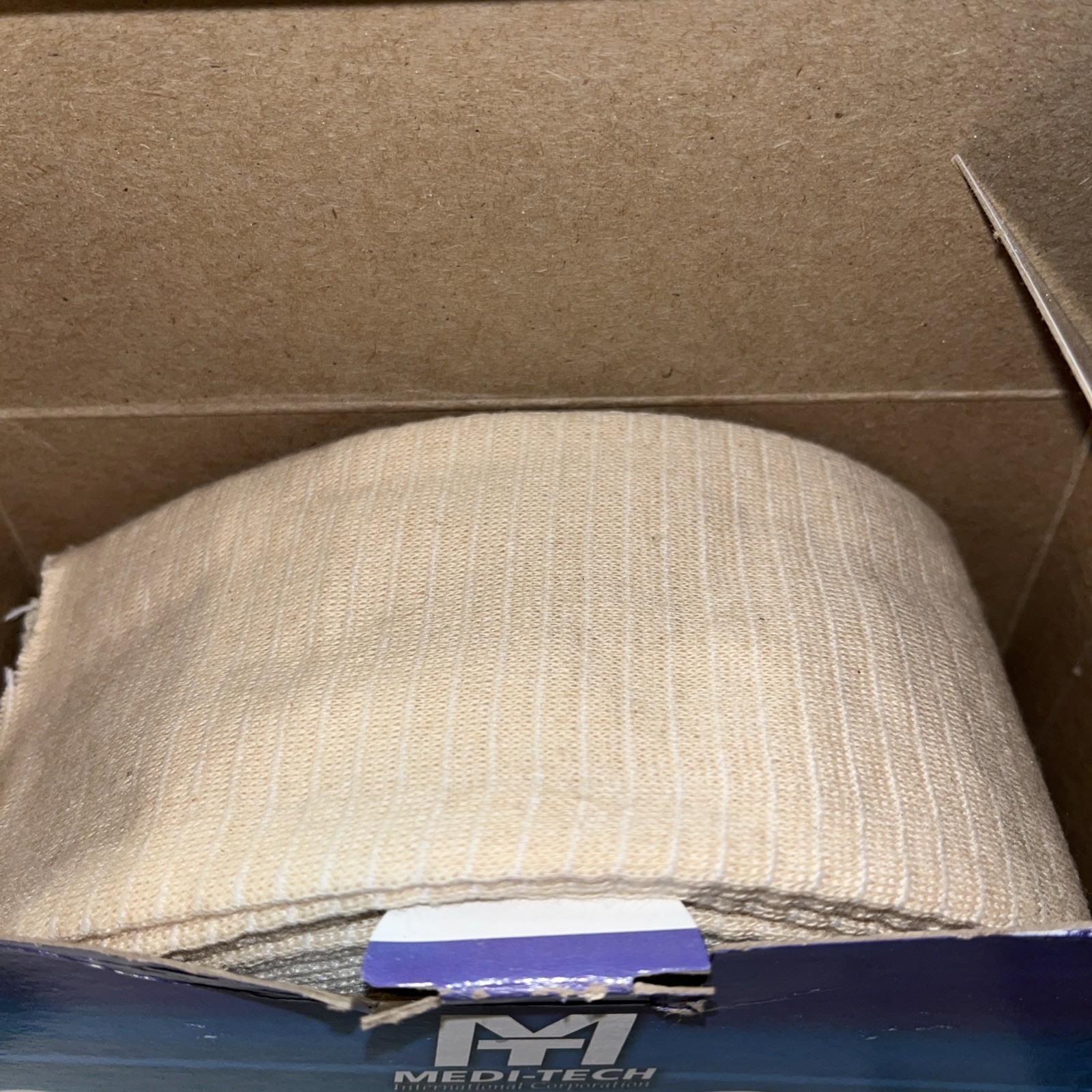 Spandagrip Tubular Elastic Support Bandage Roll 3” x 11 yds Size D Open Box
