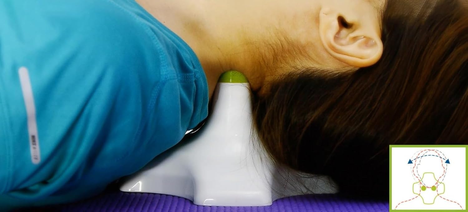 Acurelax Neck & Shoulder Wellness Relaxation Pillow Manual Pressure Massage Tool