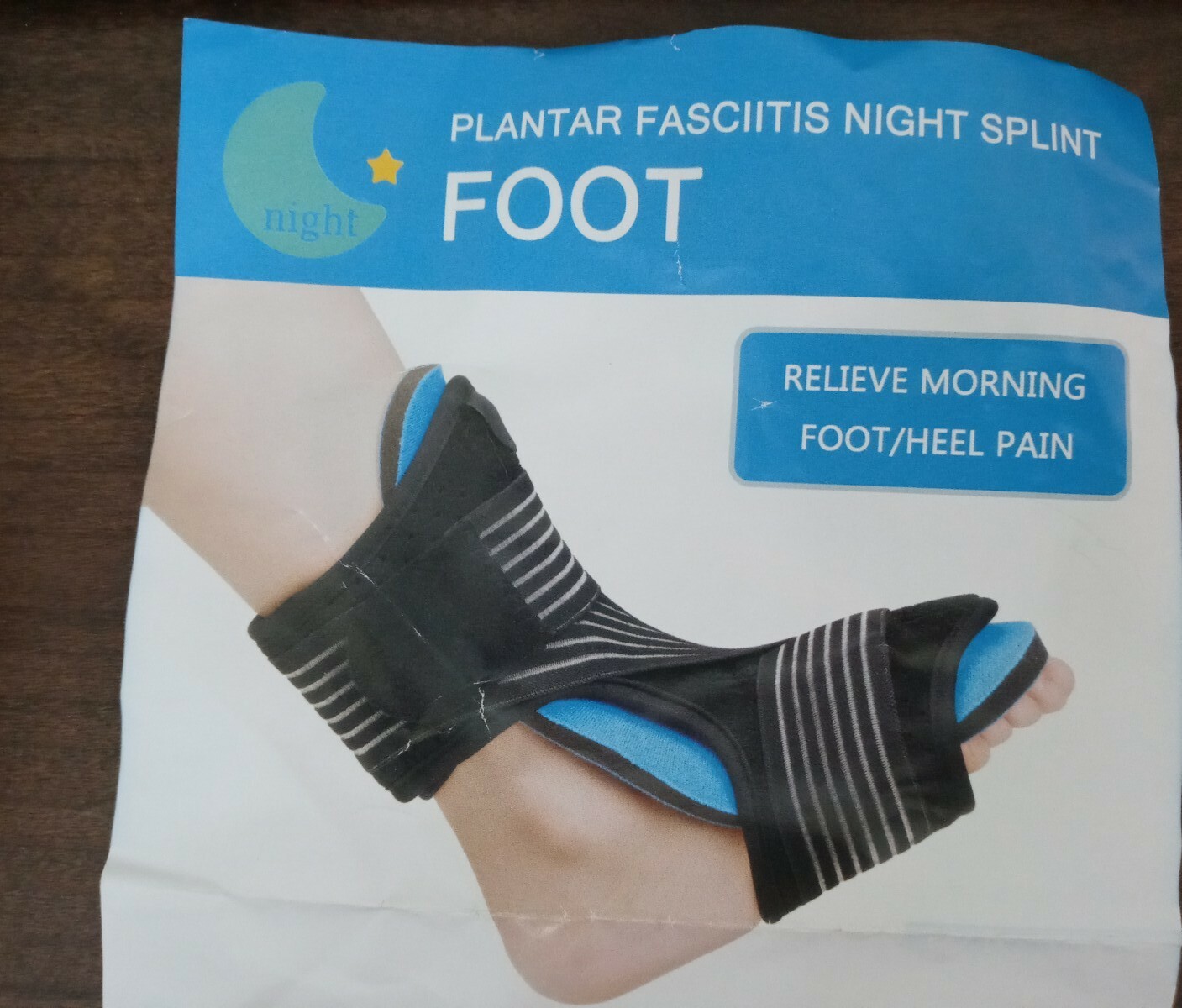 Plantar Fasciitis Night Splint, Foot Support Brace, Adjustable.New