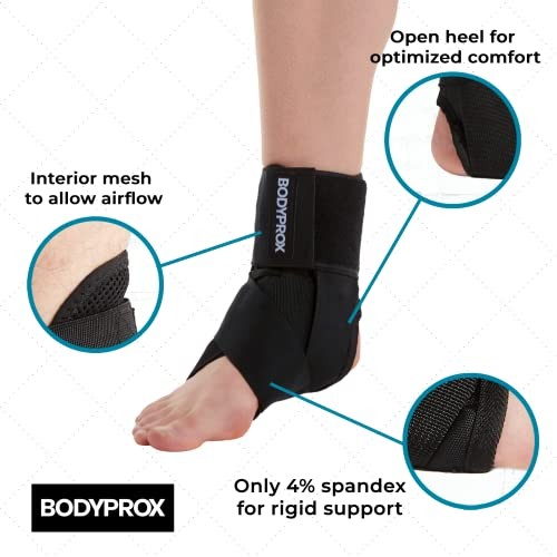 Ankle Brace for Women and Men, Lace Up Support Medium (Pack of 1)