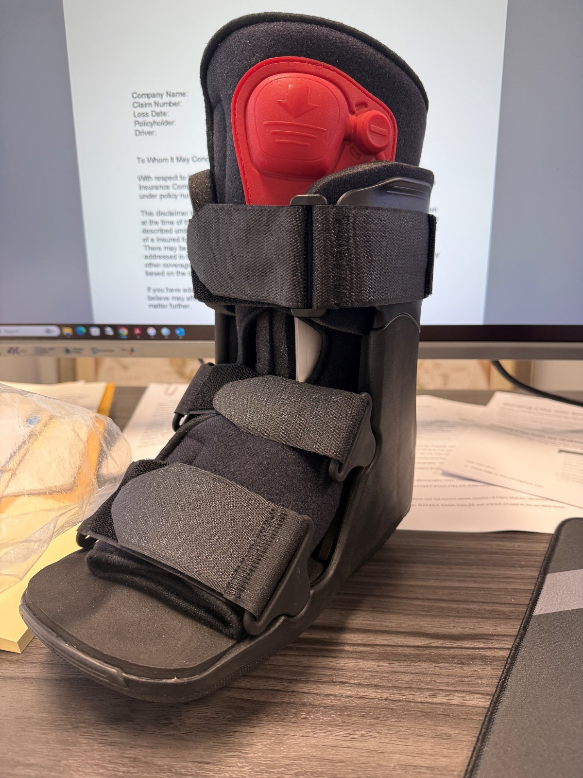 ProCare Xceltrax Air Ankle Walker Boot, Size Small – Orthopedic