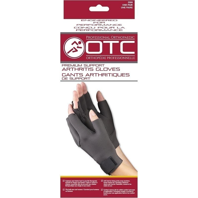 Therapeutic Neoprene Compression Gloves Arthritis Pain Relief Open Finger Design