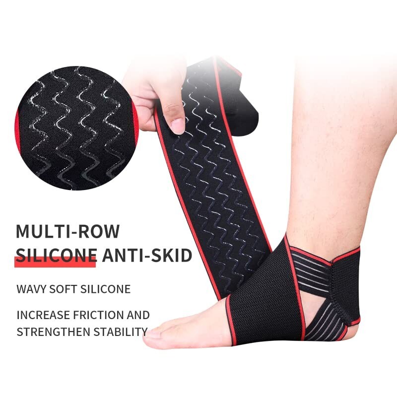 Ankle Support Adjustable Ankle Brace Breathable Nylon Material Super Elastic