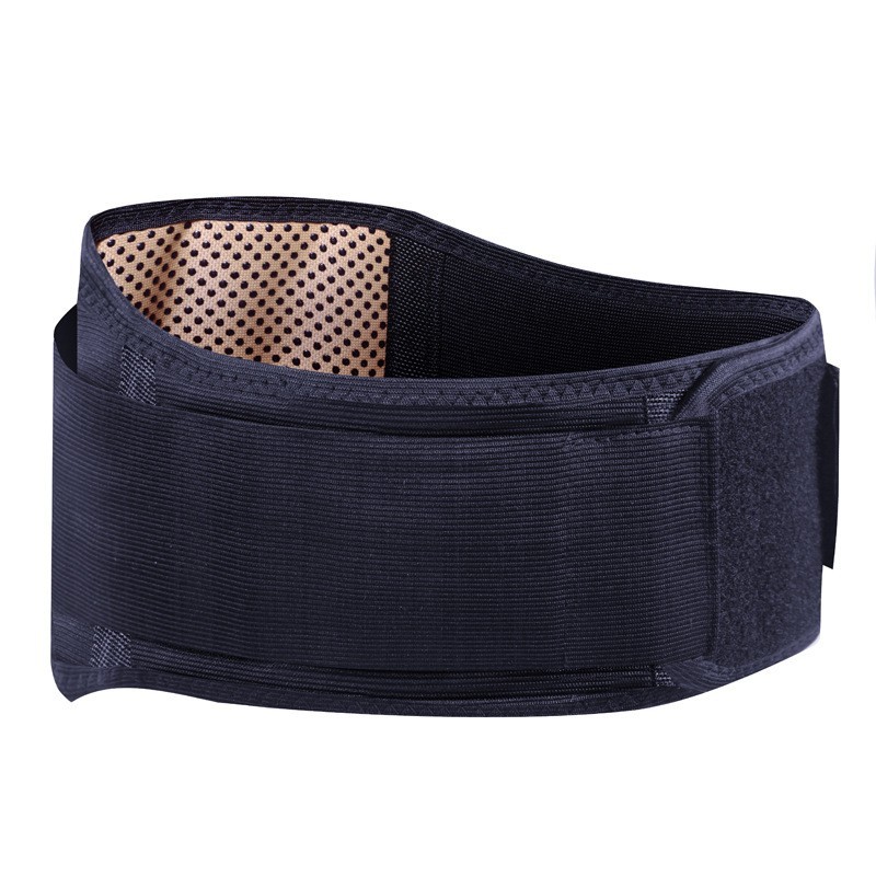 Self Heating Magnetic Back Support Lumbar Lower Waist Brace Belt Pain Relief