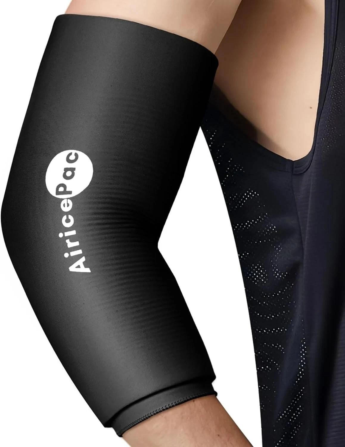 Elbow Ice Pack Wrap, Tennis Golfers Sleeve for Arm and Calf Injuries…