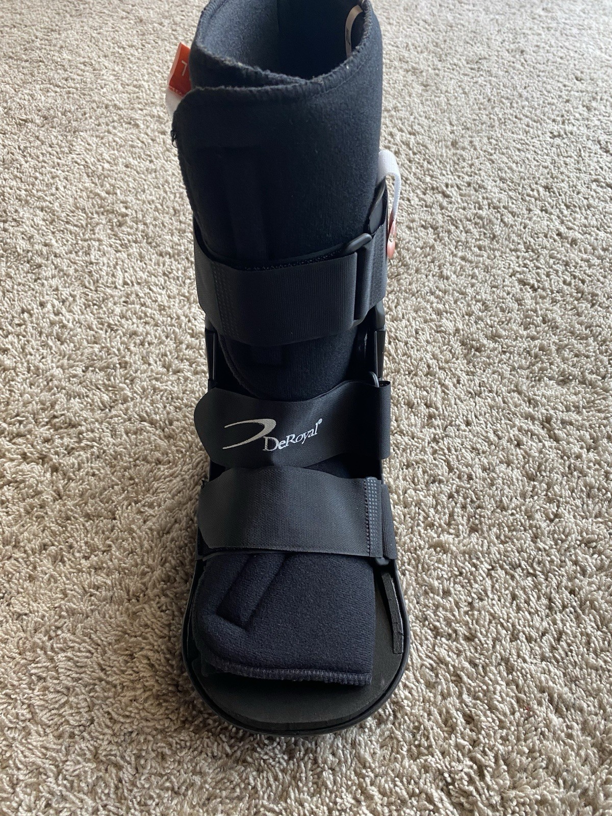 1-DeRoyal Tracker EX Walker Closed Heel With Wide Foot Plate XL RIGHT/LEFT BOOT