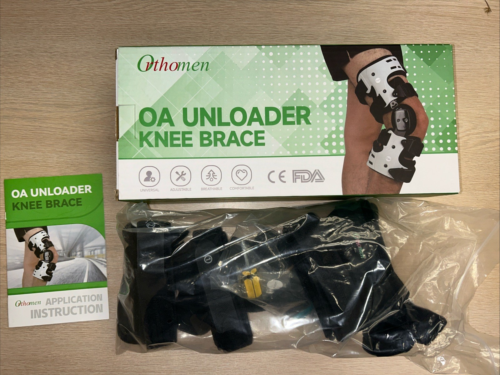 OA Unloader Knee Brace,for Arthritis Pain Medial Knee Pain and Support. *LEFT*
