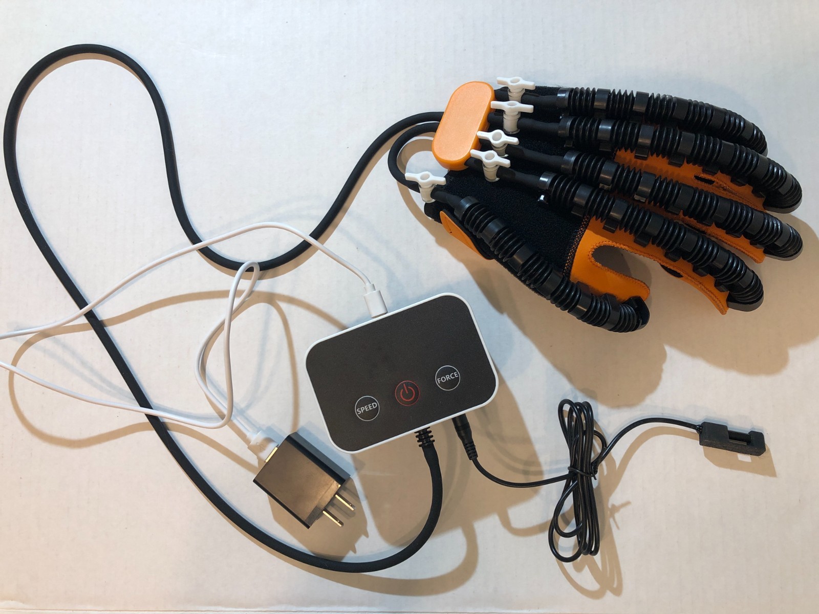 Hand Rehabilitation Robot Glove Large Black Stroke Hemiplegia Recovery Device