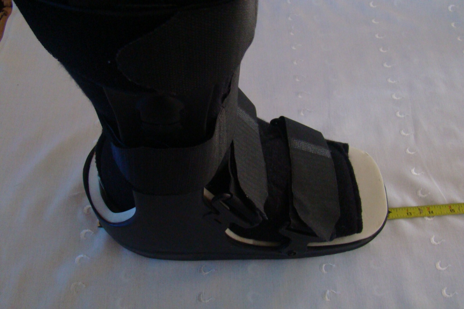Orthopedic Walking Boot Padded Brace Royce Medical Equalizer, Size Medium