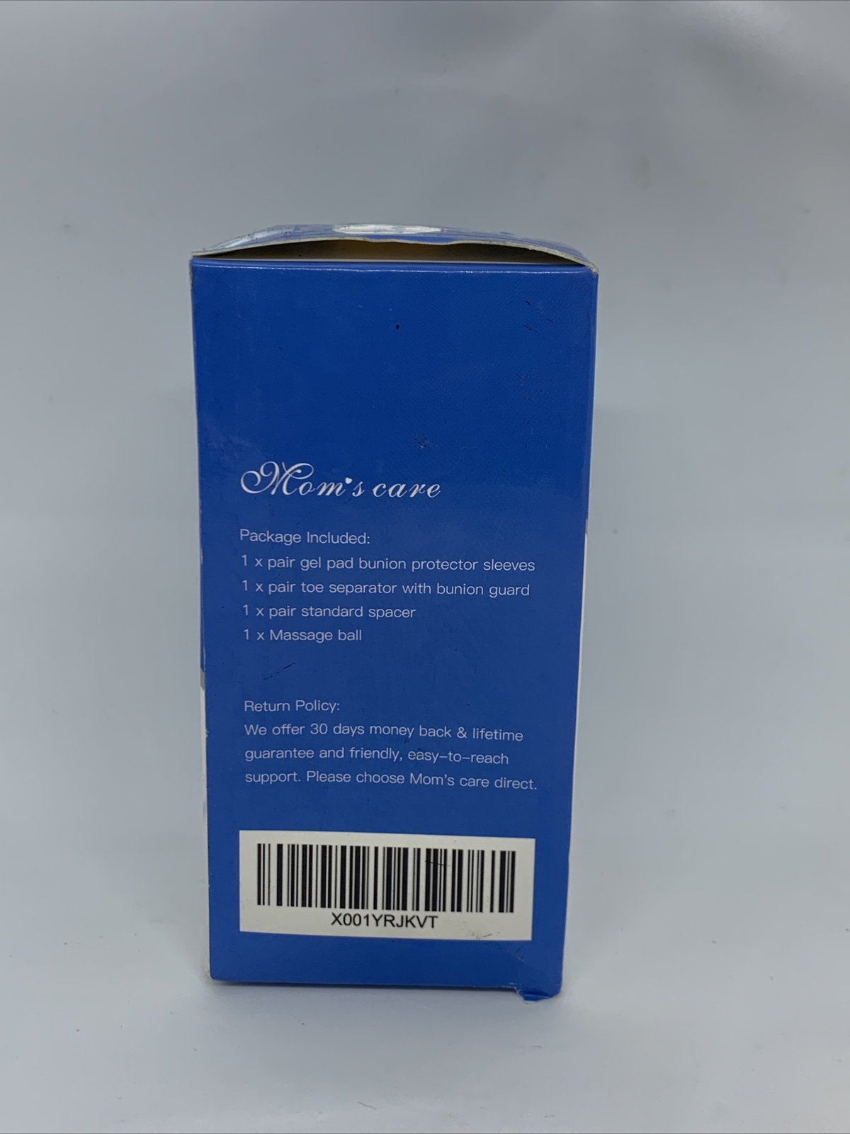 Mom’s Care Bunion Care Medical Grade Silicone/gel-Latex Free 7 Pieces 24hr
