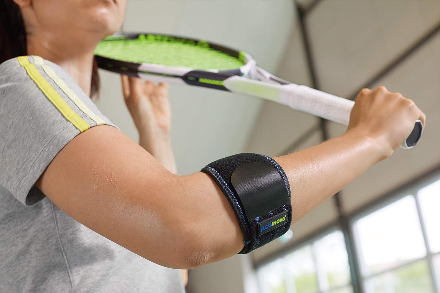 Actimove Elbow Strap Hot/Cold Pack Universal Black