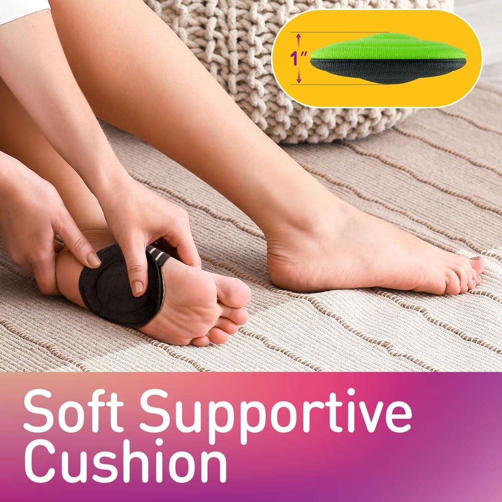 DOOXAS Arch Supports Sleeves for Flat Feet Women and Men – (XS-S, Cream