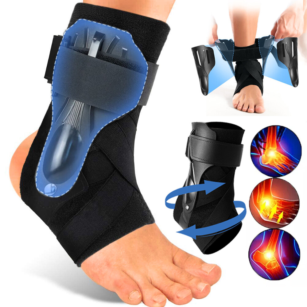 Tobillera De Alta Compresion Para Evitar Esguince Protector De Tobillo Ajustable