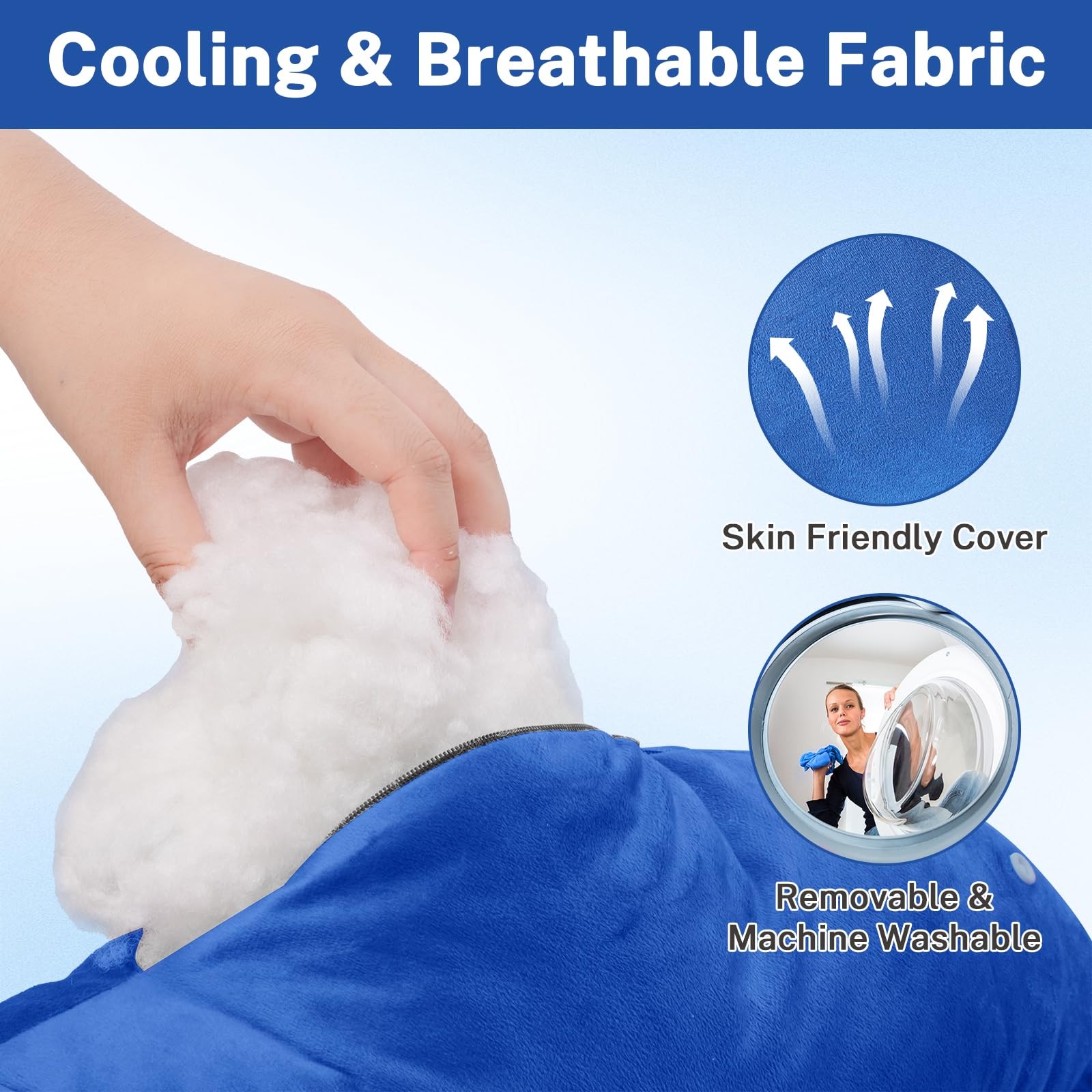 JIADEXIN Rotator Cuff Pillow for Post Surgery – Arm Sling Pillow for Side