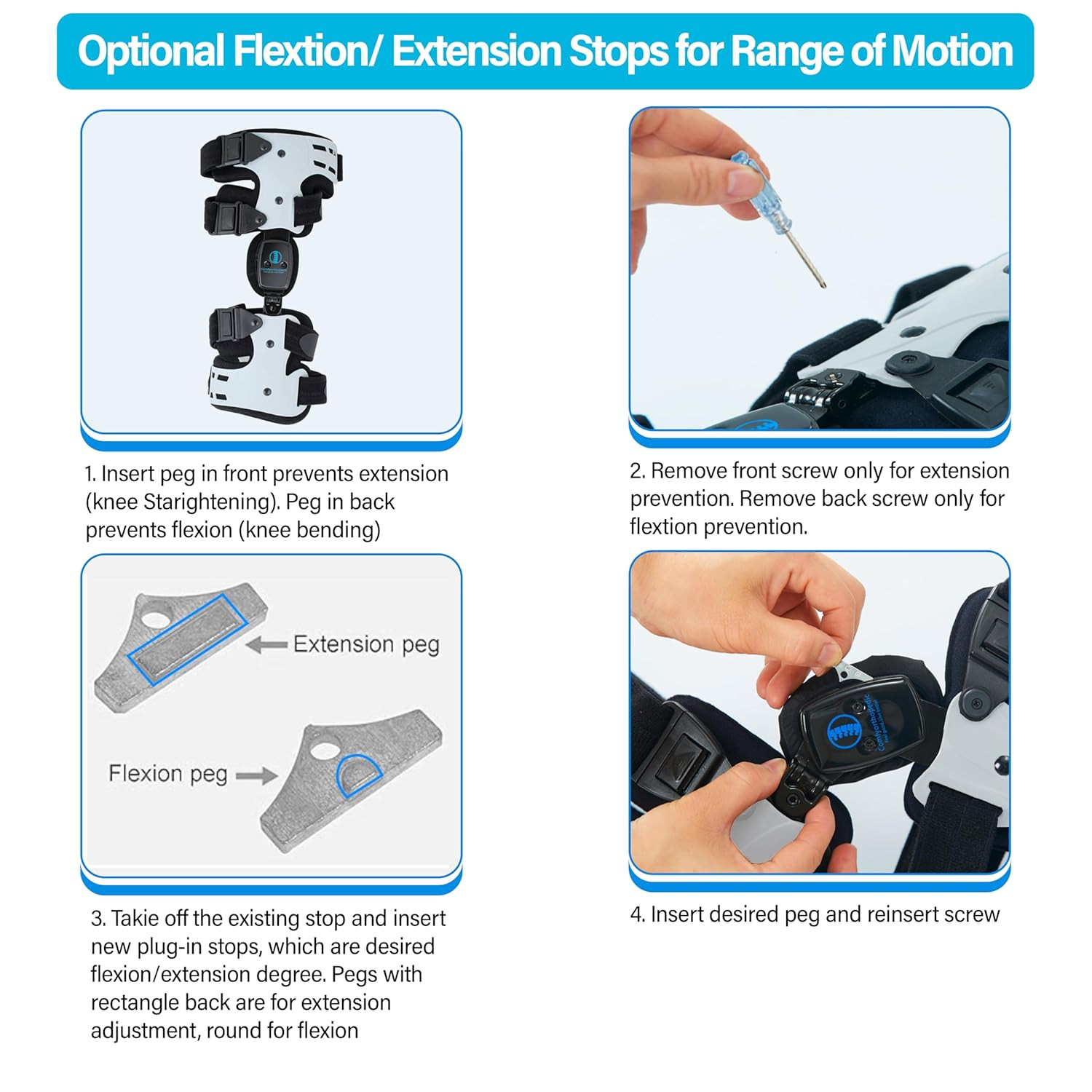 OA Unloader Knee Brace for Medial Pain Relief and Arthritis Support, Right