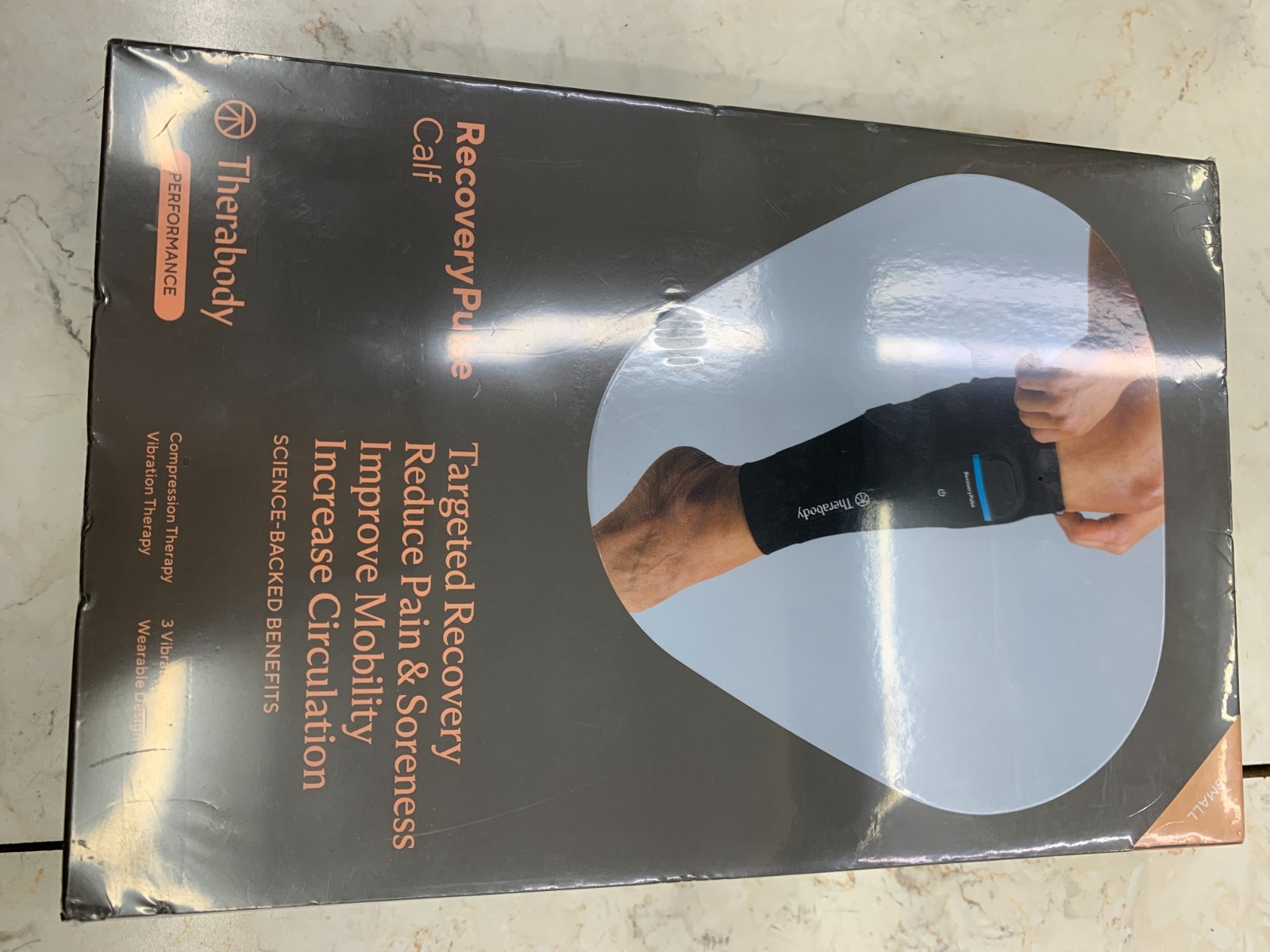 Therabody RecoveryPulse Calf Compression & Vibration Sleeve NEW SEALED