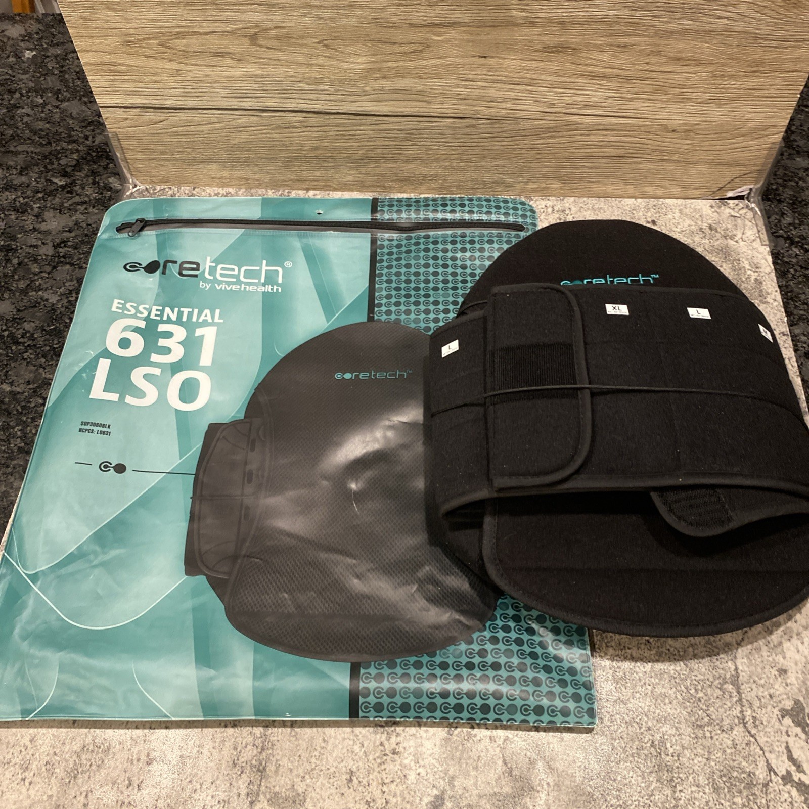 coretech back brace essential 631 LSO brace- New