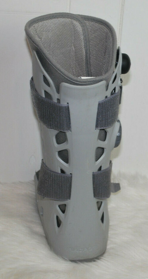 Aircast Walking Boot Adult Medium M Adjustable Inflation Dial Soft Strike AS IS