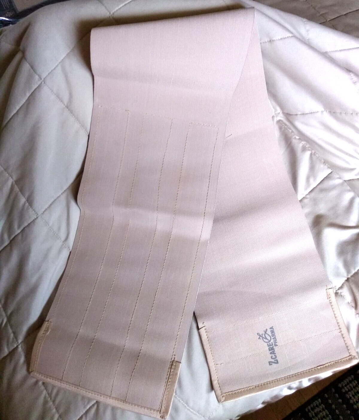 Abdominal Binder 45.5 X 8″ Size L or XL NEW Unused Hook & Pile Z Care Pharma