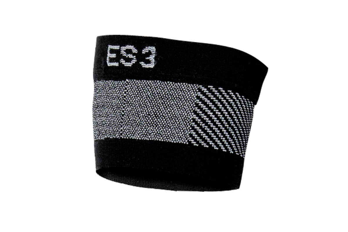 OS1st ES3 Elbow Bracing Sleeve (One Sleeve) for Tennis Elbow, Small, Black