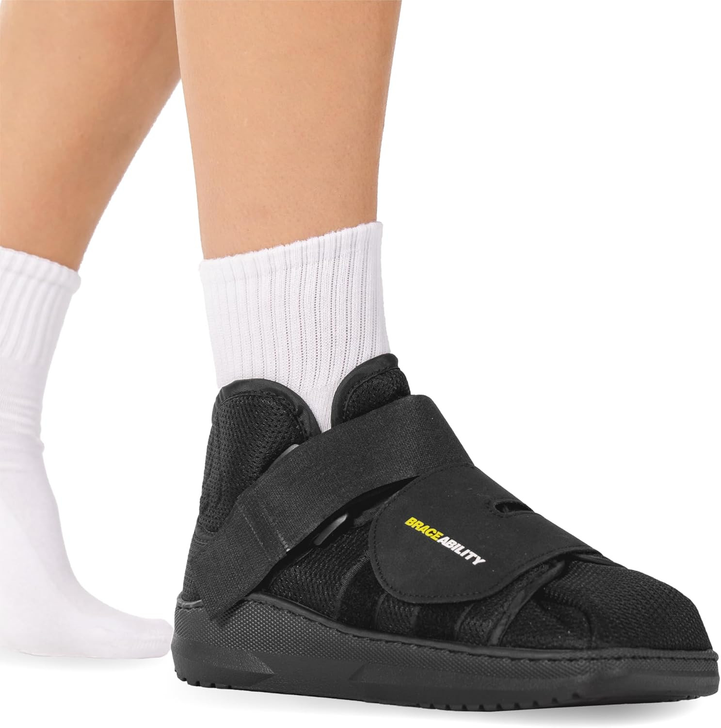 Closed Toe Medical Walking Shoe – Lightweight Broken Toe Cast Boot, Fractured Fo