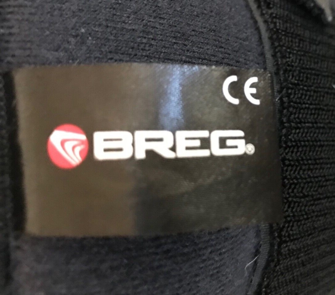 Breg Long Walking Boot Medium Cast Medical Foot Surgery Brace, Inflatable Insert