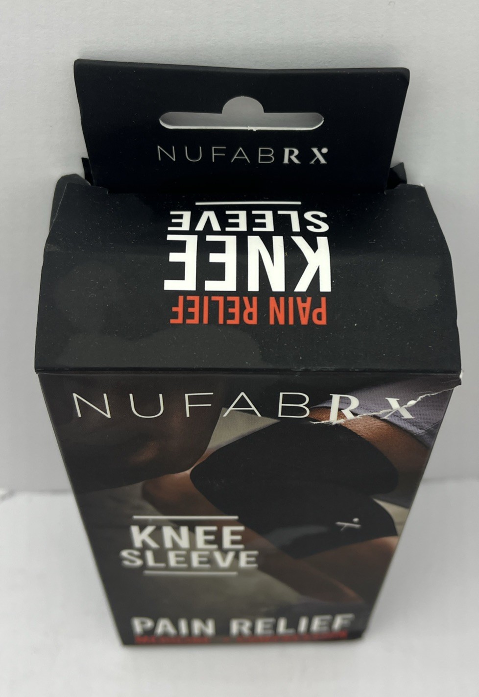 NUFABRX Knee Compression Sleeve Pain Relief
