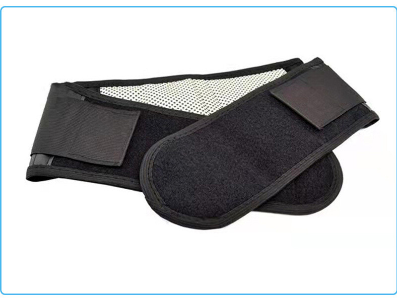 Magnetic Self Heating Back Support Brace Lumbar Lower Waist Belt Pain Relief Men