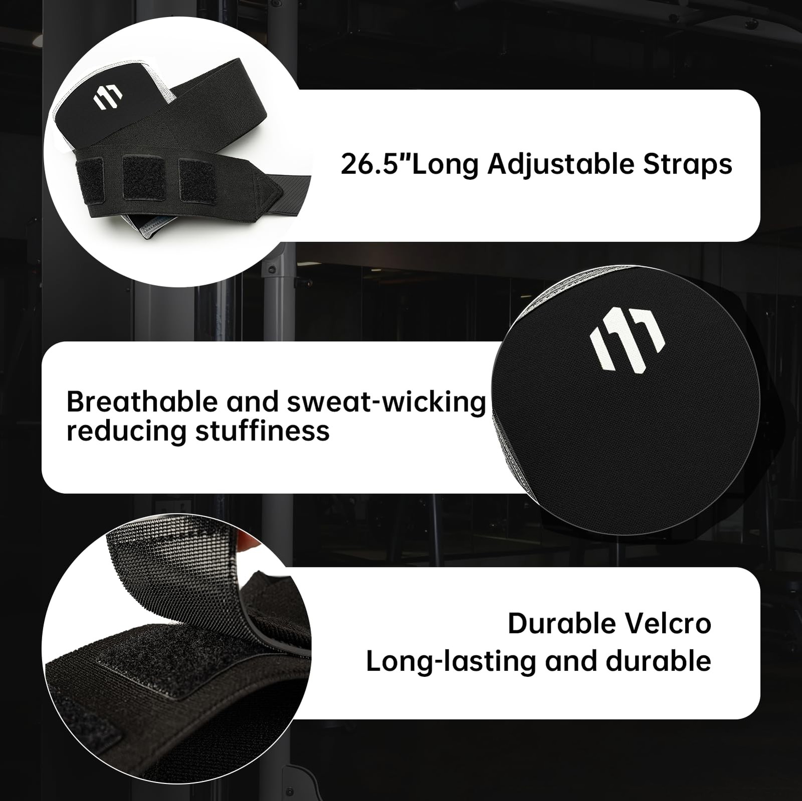 MANUEKLEAR Adjustable Compression Elbow S(10.23-11.02 IN), Obsidian Black