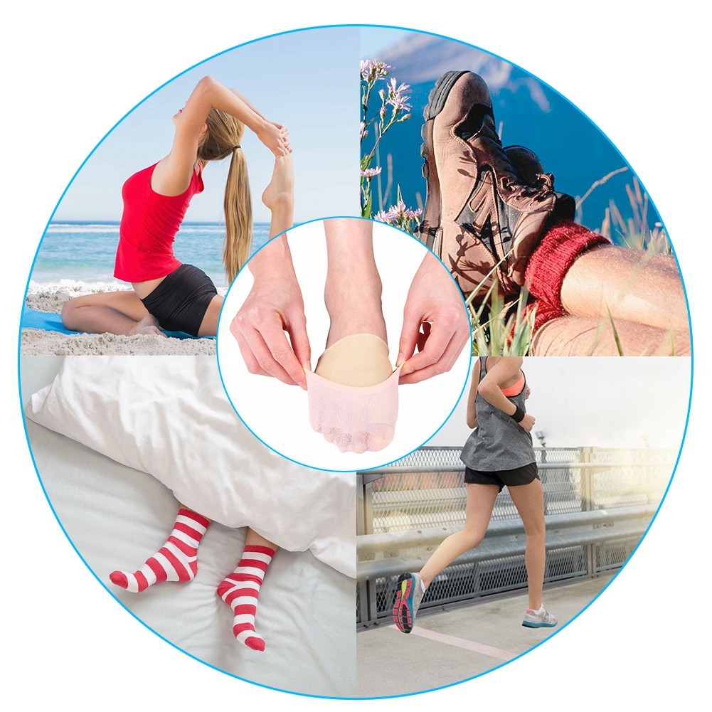 1 Pair Bunion Sleeve Protector Metatarsal Toe Pain Relief Support